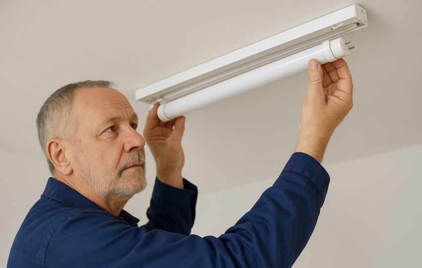 你換T5 LED燈管換對了嗎？資深師傅告訴你５個細節，不怕裝錯！