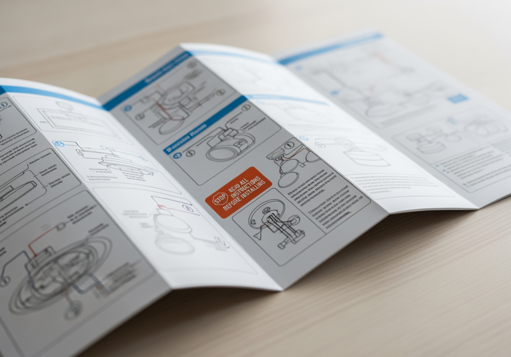 居家客廳中,一名住戶站在梯子上查看舊吸頂燈的安裝位置 居家客廳中,一名住戶站在梯子上查看舊吸頂燈的安裝位置