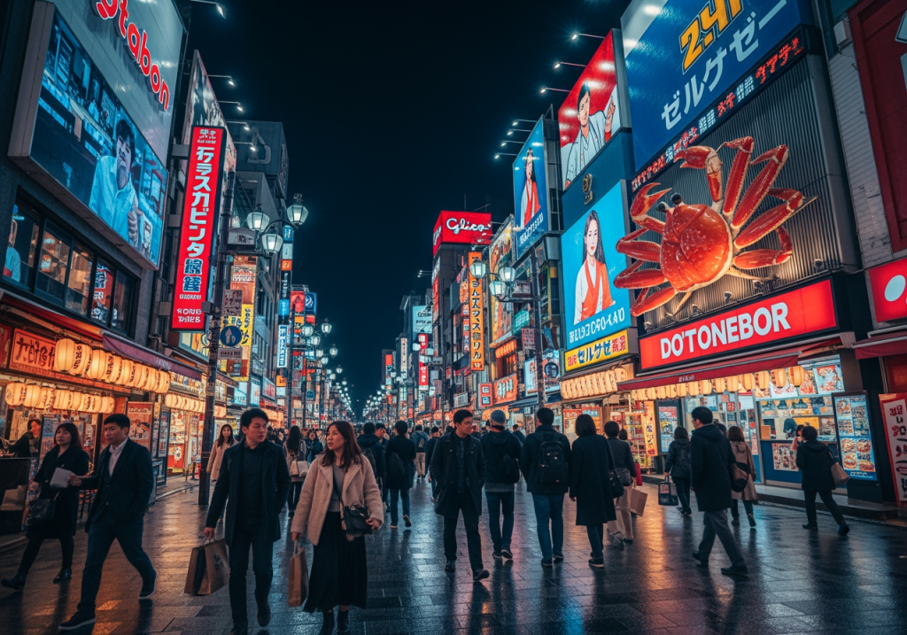 夜間街道上,一座 LED 燈箱廣告亮度鮮明 夜間街道上,一座 LED 燈箱廣告亮度鮮明