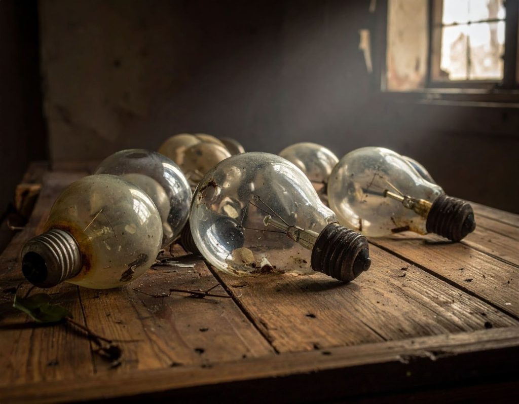 孩子在房間閱讀，使用 LED 燈泡光線清楚不刺眼