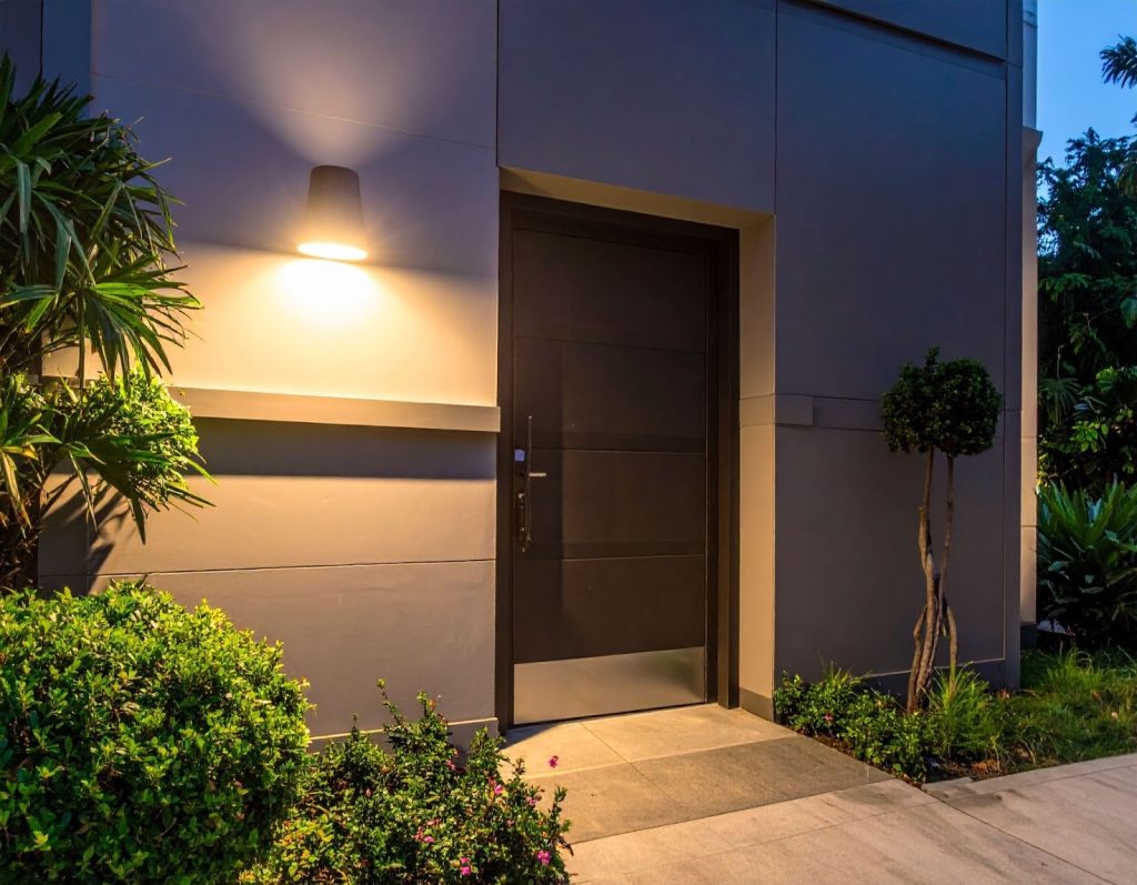 玄關處的感應燈